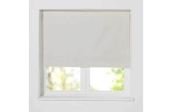 HOME Thermal Blackout Roller Blind - 2ft - Cotton Cream.